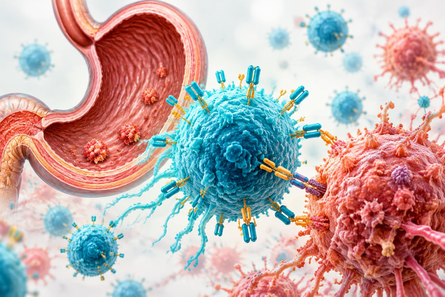 CAR-T Cell Therapy Takes Its First Shot at Curing Gastric Cancer, Not Just Treating It